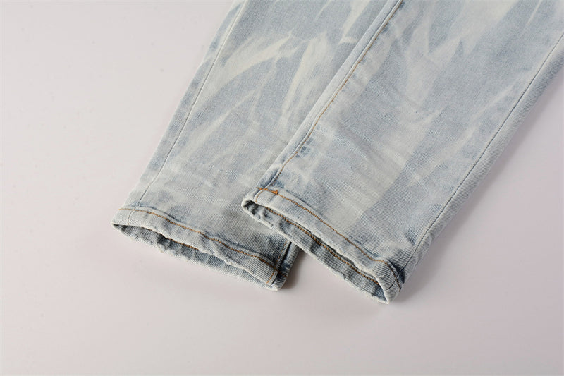 PURPLE  Fashion Jeans 7017