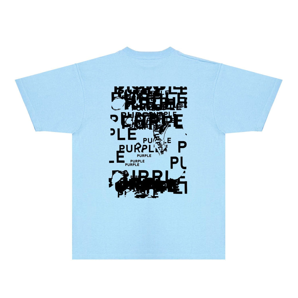 PURPLE  fashion T-shirt