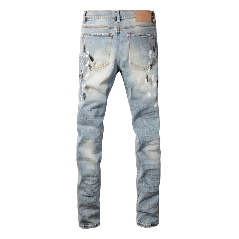 PURPLE  Fashion Jeans 9100