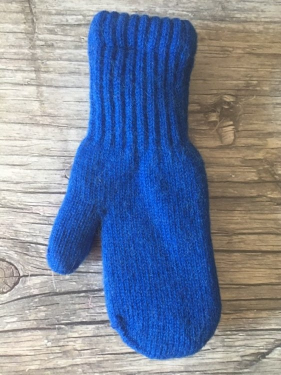 Boucle Lined Alpaca Mittens
