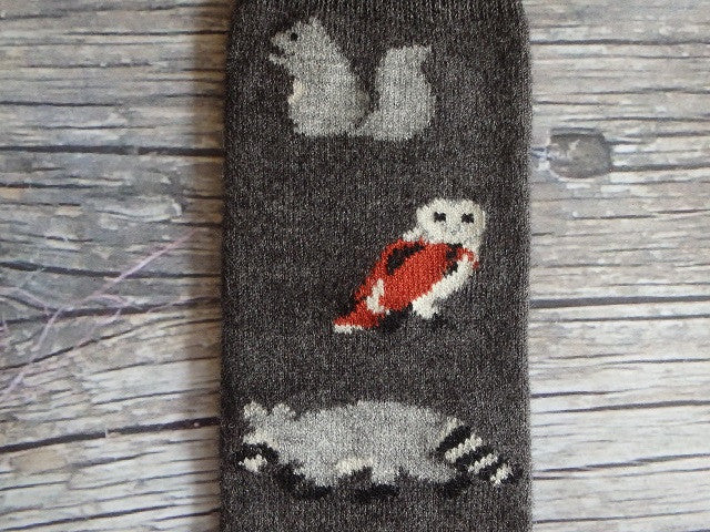 LW Icon Forest Friends Casual Dress Sock