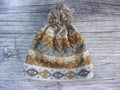 LW Lined Golden Rod Pom-Pom Hat