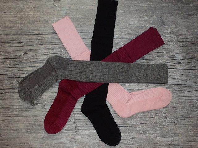 Knee-High Lightweight Alpaca Socks