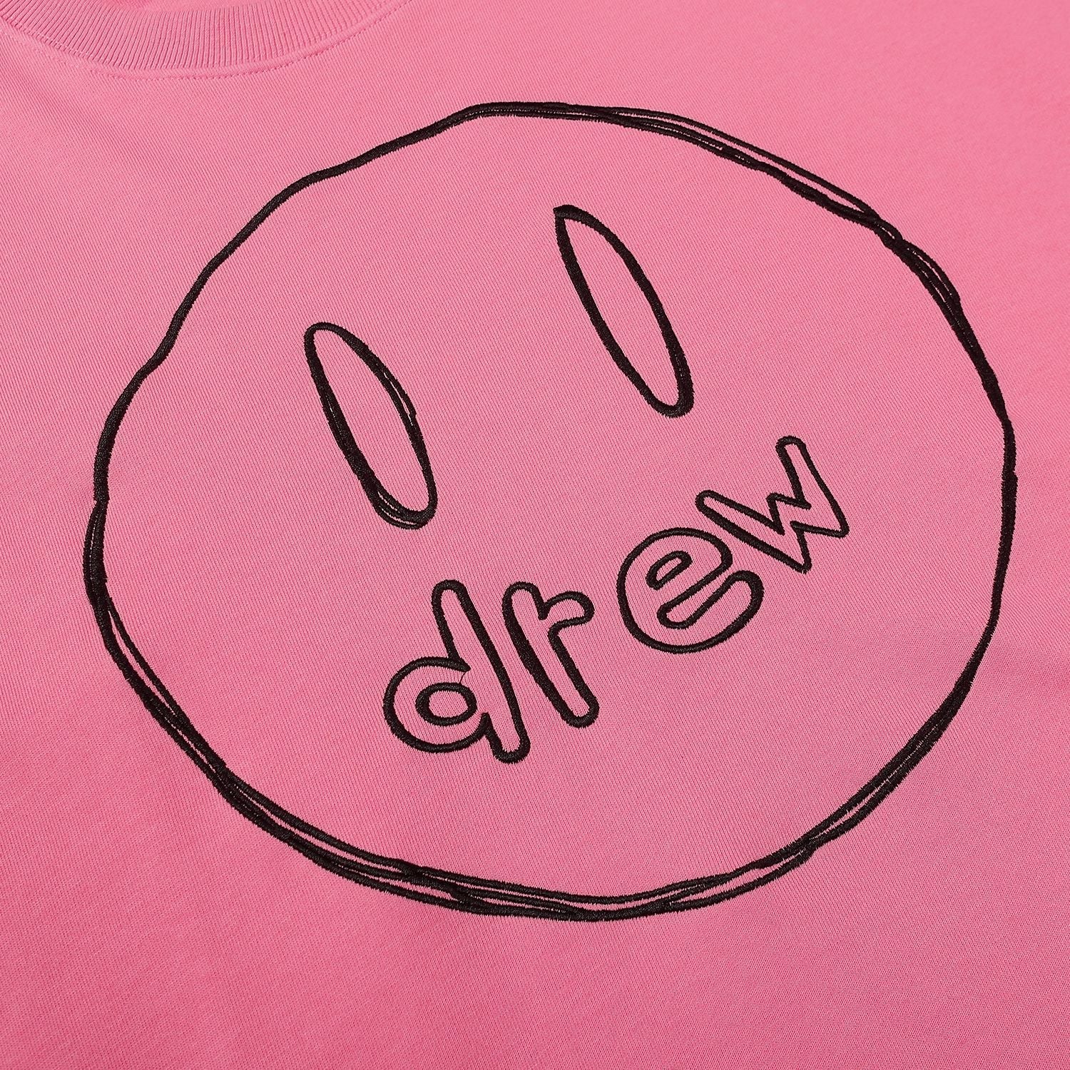 Drew House Sweatshirts Unisex Sketch Smiley Face Crew Neck Sweatshirts