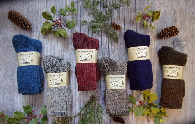 Survival Socks -NEW Bold Colors!